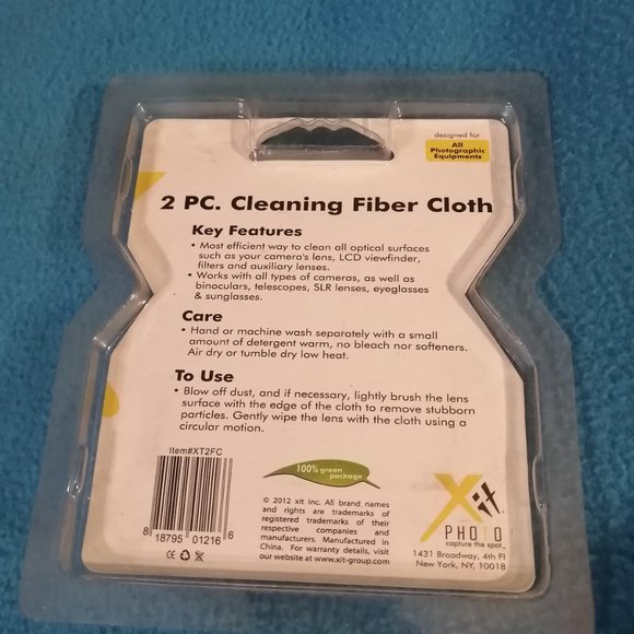 Xit XTFC Pro Cleaning Fiber Cloths (2pk) - Picture 2 of 2